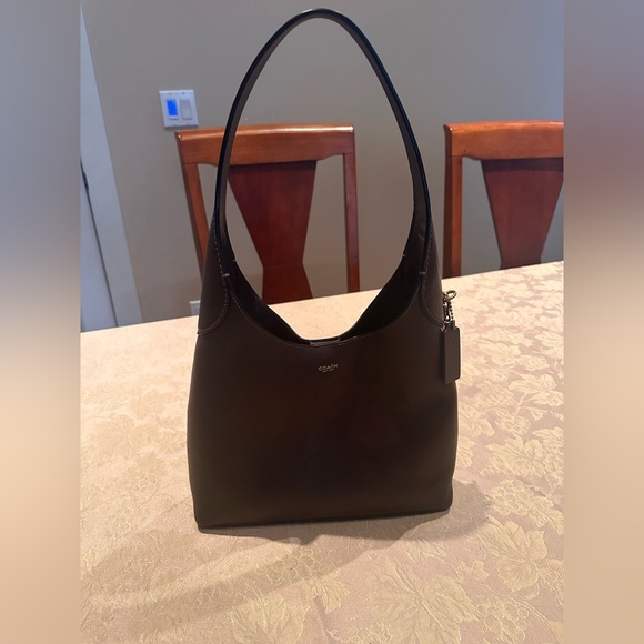 Coach Brown Leather Shoulder Hobo - Picture 5 of 5